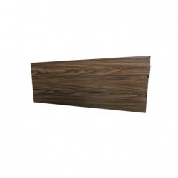 REVESTIMIENTO EXTERIOR SOBRIEDAD RUSTICA MADERA CHOCOLATE 3 TABLAS