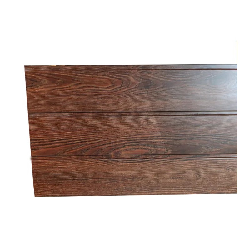 REVESTIMIENTO EXTERIOR SOBRIEDAD RUSTICA MADERA OSCURO 3 TABLAS
