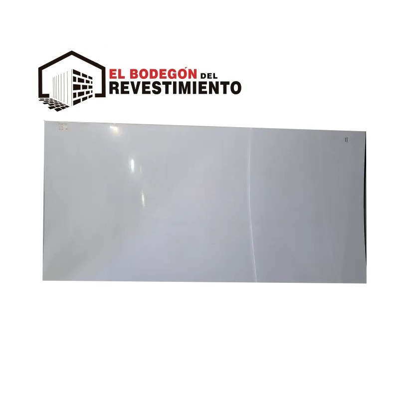 Plancha PVC Tipo Mármol BLANCO ABSOLUTO