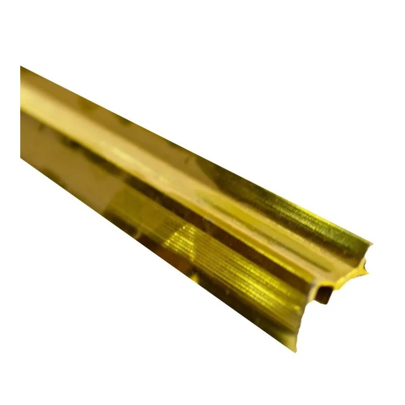 Perfil Interior UV Dorado