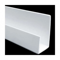PERFIL EXT ALUMINIO BLANCO JOTA 1 PIEZA