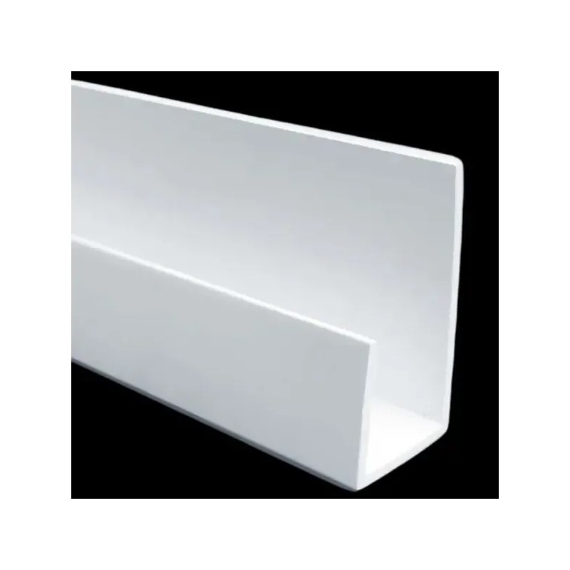 PERFIL EXT ALUMINIO BLANCO JOTA 1 PIEZA