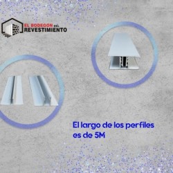 PERFIL EXTERIOR UNION  ALUMINIO SIDING