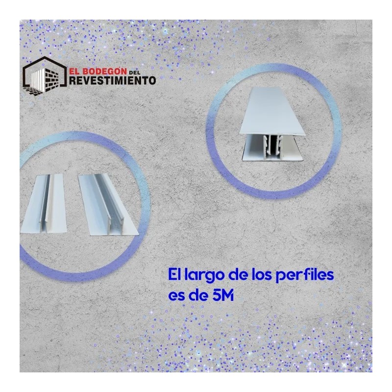 PERFIL EXTERIOR UNION  ALUMINIO SIDING