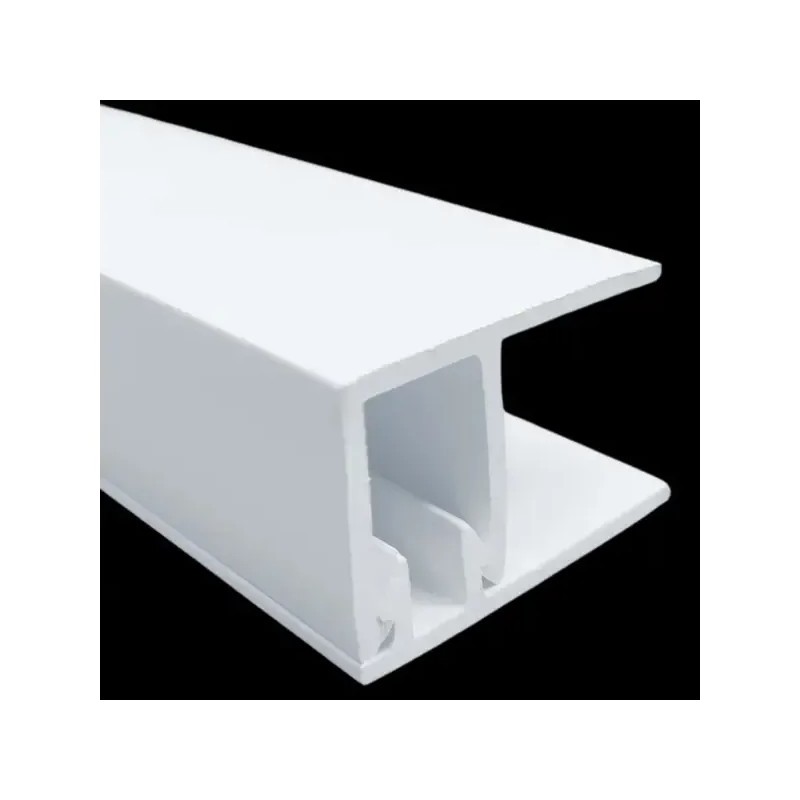 PERFIL EXTERIOR ALUMINIO JOTA 2 PIEZAS BLANCO